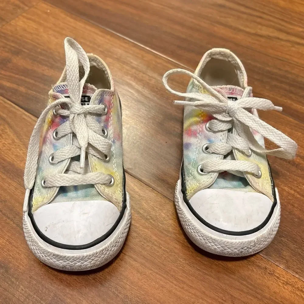 Converse tie dye sneakers